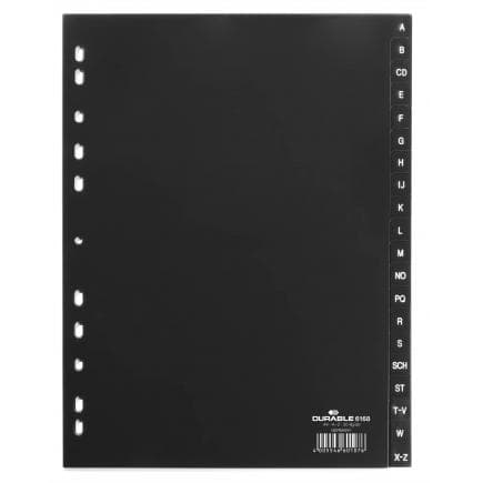 DURABLE 6168-02 - Intercalaire A4 20 touches A-Z pré-imprimé PPL cavalierini