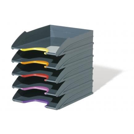 DURABLE 7705-57 - VARICOLOR® TRAY SET A4 Corbeilles à courrier (lot muliple)