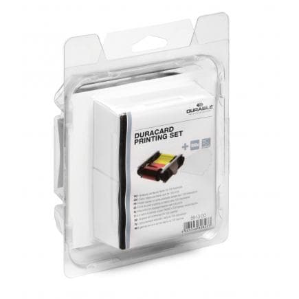 DURABLE 8913-00 - Kit d'impression (ruban couleur + cartes) pour DURACARD® ID 300