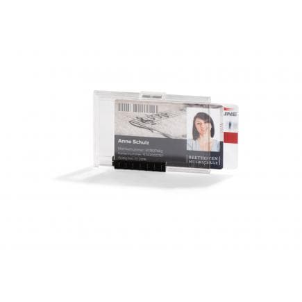 DURABLE 8921-19 - Porte-badge PUSHBOX pour 2 cartes (lot muliple)