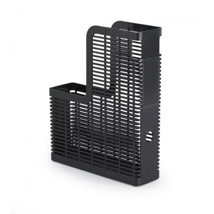 DURABLE 1701504058 - Porte-revues Optimo, format A4, porte-étiquette, certificat Blue Angel, 71x315x246 mm, anthracite (lot muliple)