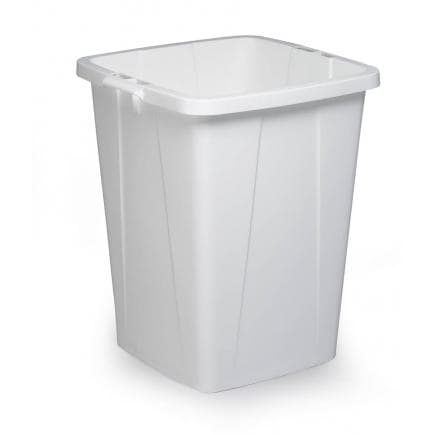 DURABLE 1800474050 - Durabin 90 poubelle, poignées, 90 L, 520x610x490 mm (lot muliple)