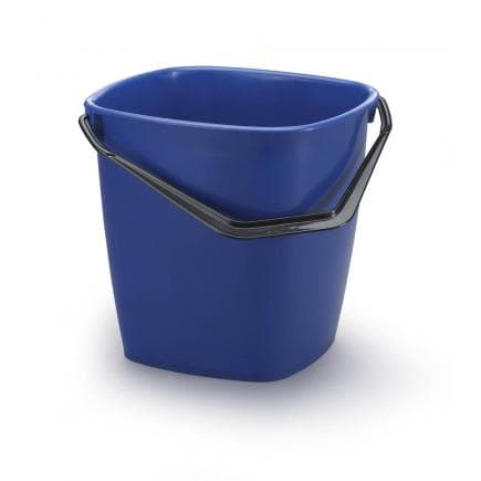 DURABLE 1809414040 - Seau carré 14 litres, avec anse, 285x285x280 mm (lot muliple)