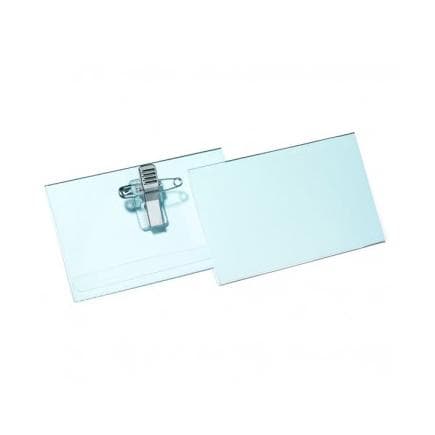 DURABLE 8145-19 - Porte-nom avec combiclip, 54x90 mm (lot muliple)