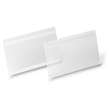 DURABLE 1183-19 - Pochettes adhésives HARD COVER A5 paysage