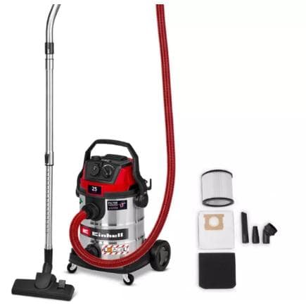 EINHELL 2347435 - TE-VC 2580 SACL - Aspirateur eau et poussière 1100W