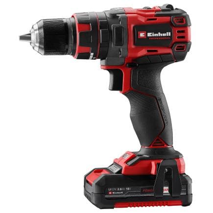 EINHELL 4514211 - TP-CD 18/60 Li- i BL (1x2,0Ah) - Perceuse à chocs sans fil 18V (avec batterie 2 Ah et chargeur)