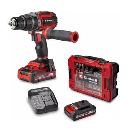 EINHELL 4514318 - TP-CD 18/70 Li-i BL+70 (2+3Ah) - Perceuse à chocs sans fil 18V (avec batterie 2 Ah et 3 Ah et chargeur)