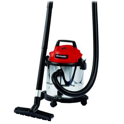 EINHELL 2342370 - TC-VC 1812 S - Aspirateur poubelle solides et liquides 1250W 12L
