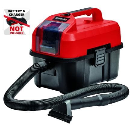 EINHELL 2347160 - TE-VC 18/10 Li-Solo - Aspirateur sans fil 10L (sans batterie)