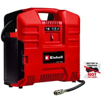 EINHELL 4020440 - TE-AC 36/8 Li OF Set-Solo - Compresseur portable à batterie 36V (sans batterie)