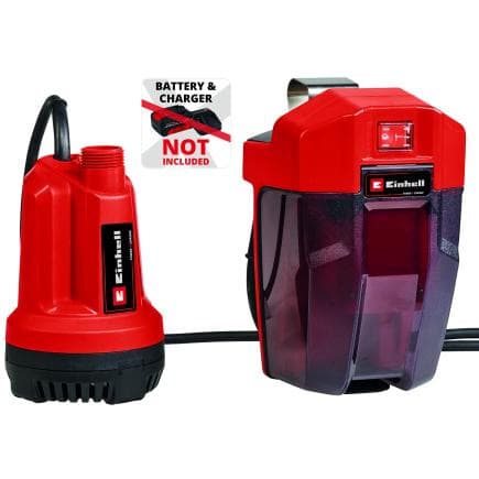 EINHELL 4181500 - GE-SP 18 Li - Solo - Pompe submersible sans fil 18V (sans batterie)