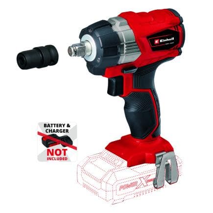 EINHELL 4510040--SPENTO - TE-CW 18 Li BL- Solo - Clé à chocs sans fil 18V (sans batterie ni chargeur)