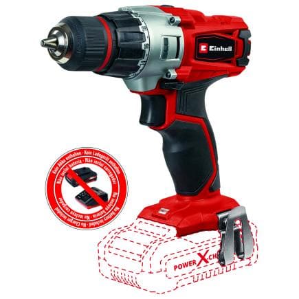 EINHELL 4513833 - TE-CD 18/2 Li-Solo - Perceuse-visseuse sans fil (sans batterie)