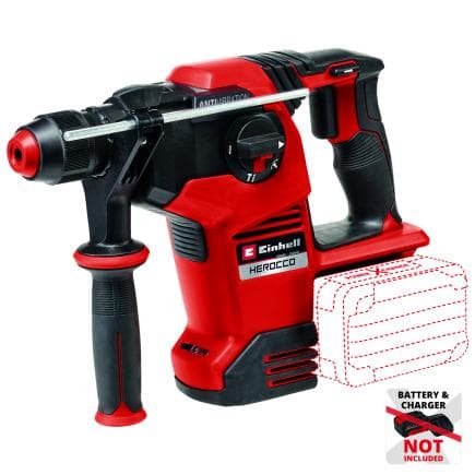 EINHELL 4513950 - HEROCCO 36/28 - Marteau perforateur sans fil 36V (sans batterie)