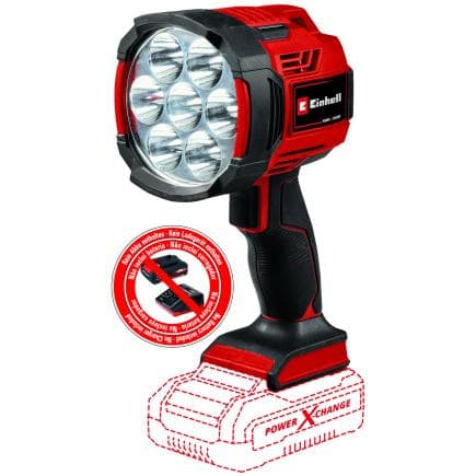 EINHELL 4514145 - TE-CL 18/2500 LiAC-solo - Lampe à batterie 18V (sans batterie)