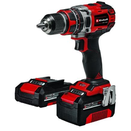 EINHELL 4514217 - TP-CD 18/50 Li-i BL (2+4Ah) - Perceuse-visseuse sans fil 18V 2/4Ah en mallette (avec 2 batteries et chargeur de batterie)