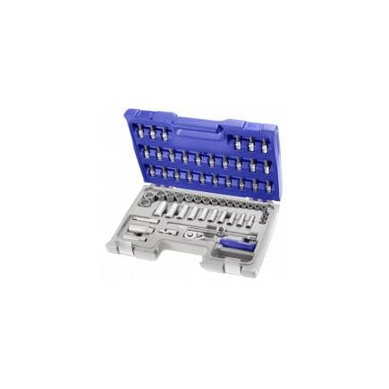 EXPERT E031806 - Assortiment de douilles et accessoires 3/8'' métriques 61 pièces