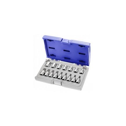 EXPERT E032907 - ASSORTIMENT DE DOUILLES ET ACCESSOIRES AVECV EMBOUT TORX® 1/2'' 16 PIÈCES