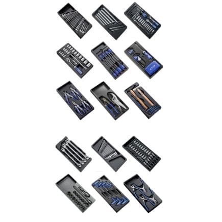 EXPERT E220383 - Jeu d'outils en 15 modules (285 pcs.)
