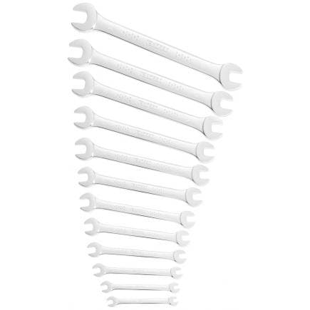 EXPERT E117382 - Assortiment de clés à fourche mm 16 pièces dans boîte en carton