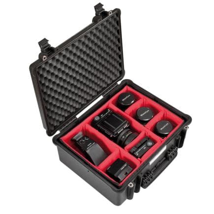 EXPLORER CASES 4820HL.BPH - Coffret étanche avec séparateurs rembourrés et éponge conique dans le couvercle (vide)