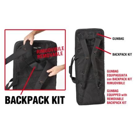 EXPLORER CASES BACKPACK KIT - Système de transport de sac à dos pour GBag 94, 108, 114, 135, 154, Soft Racks 2U, 4U et 6U