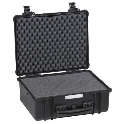 EXPLORER CASES 4820HL.B - Valise résistante aux chocs et à l’écrasement noire avec mousse