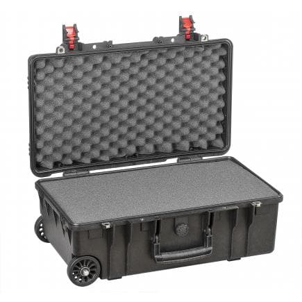 EXPLORER CASES 5221.B--SPENTO - Valise à haute résistance aux chocs noire avec mousse