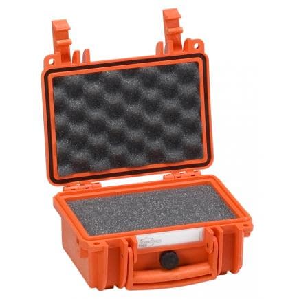 EXPLORER CASES 1908.O - Valise étanche de petites dimensions orange vide avec mousse