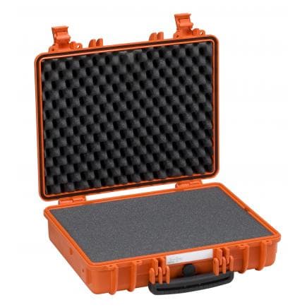 EXPLORER CASES 4412HL.O - Valise antichoc idéale pour ordinateur portable et accessoires orange avec mousse