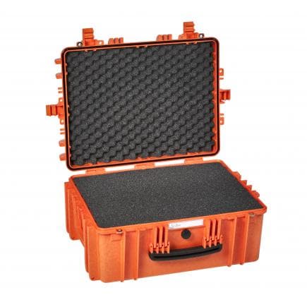 EXPLORER CASES 5325.O - Valise anti-poussière, étanche, certifiée IP67 orange avec mousse