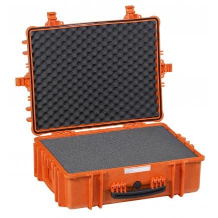 EXPLORER CASES 5822.O - Valise anti-eau protection totale orange avec mousse