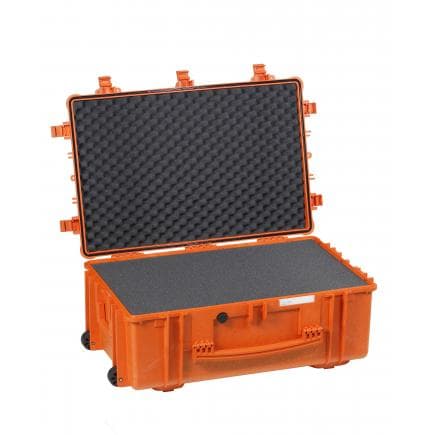 EXPLORER CASES 7630.O - Valise grande certifiée IP67 orange avec mousse