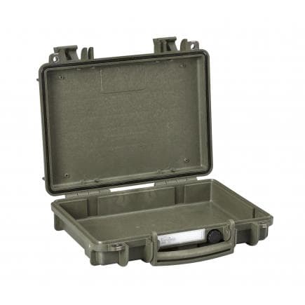 EXPLORER CASES 3005.G E - Valise idéale pour pistolet, iPad ou notebook avec accessoires vert kaki vide