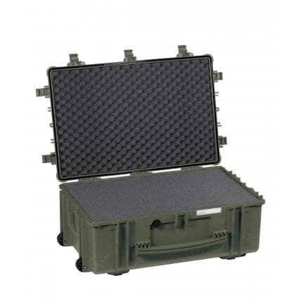 EXPLORER CASES 7630.G - Valise grande certifiée IP67 vert kaki avec mousse