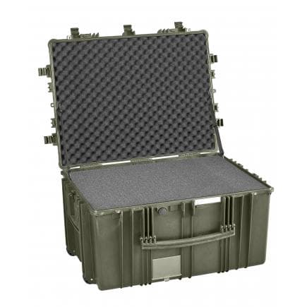 EXPLORER CASES 7745.G - Valise anti-eau et anti-poussière vert kaki avec mousse