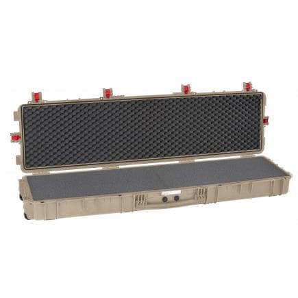EXPLORER CASES 15416.D - Valise porte-fusils et accessoires longs, extra longue sable avec mousse