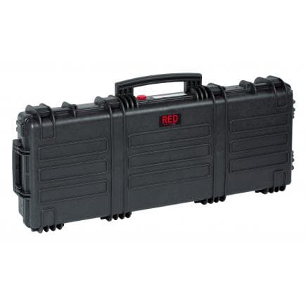 EXPLORER CASES RED9413.B - Valise porte-fusil avec accessoires noire avec mousse pré-cubée, jusqu’à 94 cm
