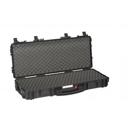 EXPLORER CASES RED9413.BCV - Valise porte-fusil avec accessoires noire avec mousse à cônes, jusqu’à 94 cm