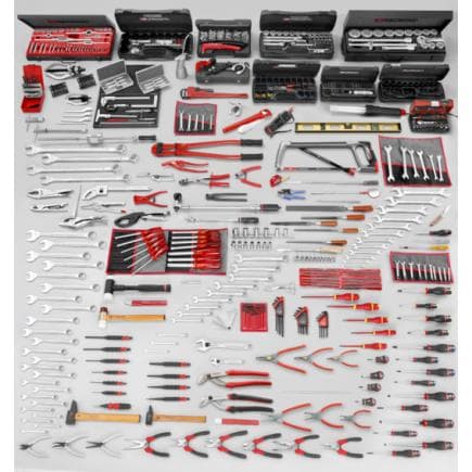 FACOM CM.160A - Assortiment ''mécanique générale'' 527 outils CM.160