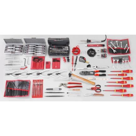 FACOM CM.EL35 - Assortiment électronique de 144 outils métriques et pouces