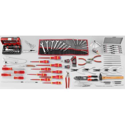 FACOM 2208.EM41A - Assortiment CM.EM41A avec mallette BV.51A (123 outils)