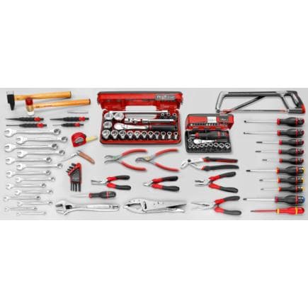 FACOM 2050.M110-A - Assortiment CM.110A avec boîte à outils 5 compartiments BT.11A (126 outils)