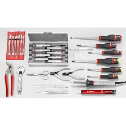FACOM 2138.EL29 - Assortiment CM.EL29 avec mallette BV.16 (31 outils)