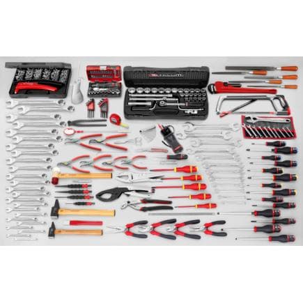 FACOM CM.140A - Assortiment pour la ''mécanique générale'' 202 outils