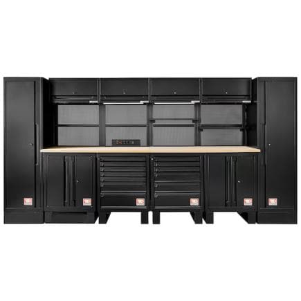 FACOM RWS2-10BS - Ensemble de 3,9m avec 2 casiers 500mm et plateau en bois
