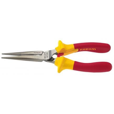FACOM 185A.20VE - Pince demi-ronde bec long - isolée 1000 V