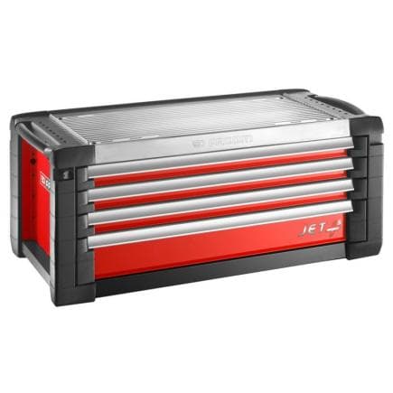 FACOM JET.C4M5 - Drawer chest JET + 4-drawers - 5 modules per drawer – red