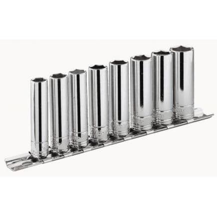 FACOM JL.40E - Jeu de douilles 3/8'' métriques, sur support métallique
